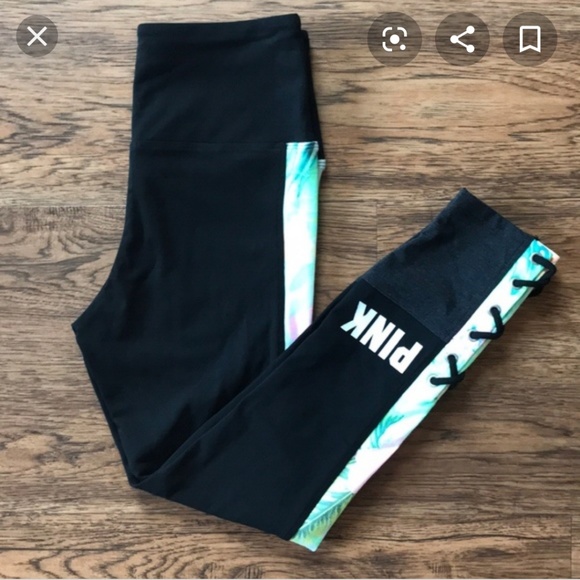 VS PINK Tropical Pastel Legging - Picture 1 of 1